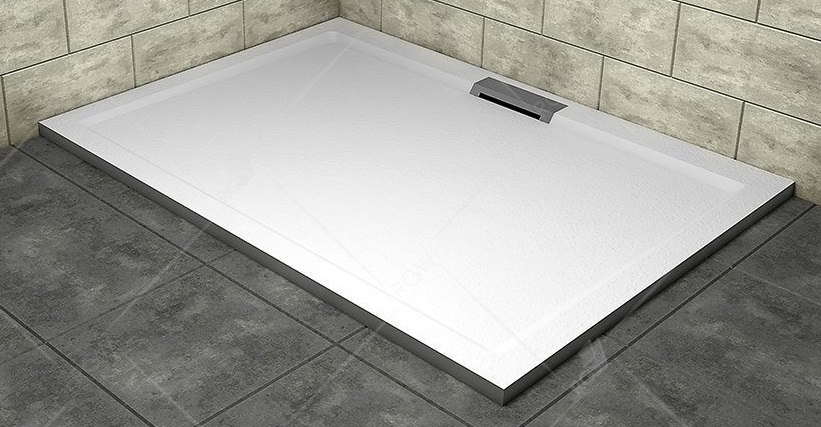 Почему выбирают душевые поддоны из искусственного камня